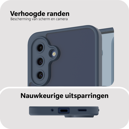 ArmorElite Case - Samsung Galaxy A18 / A17 (4G / 5G) - Compatibel met MagSafe - Military Grade Backcover - Blue