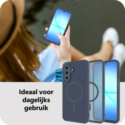 ArmorElite Case - Samsung Galaxy A18 / A17 (4G / 5G) - Compatibel met MagSafe - Military Grade Backcover - Blue