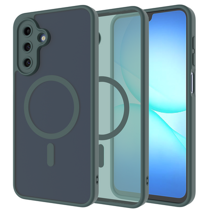 ArmorElite Case - Samsung Galaxy A18 / A17 (4G / 5G) - Compatibel met MagSafe - Military Grade Backcover - Green