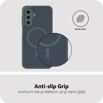 ArmorElite Case - Samsung Galaxy A18 / A17 (4G / 5G) - Compatibel met MagSafe - Military Grade Backcover - Green