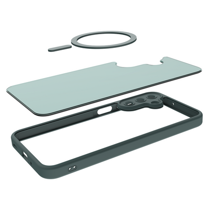 ArmorElite Case - Samsung Galaxy A18 / A17 (4G / 5G) - Compatibel met MagSafe - Military Grade Backcover - Green