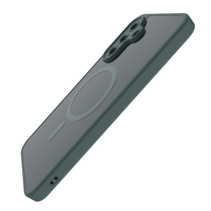 ArmorElite Case - Samsung Galaxy A18 / A17 (4G / 5G) - Compatibel met MagSafe - Military Grade Backcover - Green
