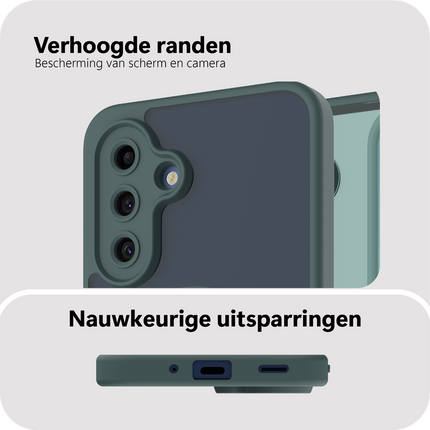 ArmorElite Case - Samsung Galaxy A18 / A17 (4G / 5G) - Compatibel met MagSafe - Military Grade Backcover - Green