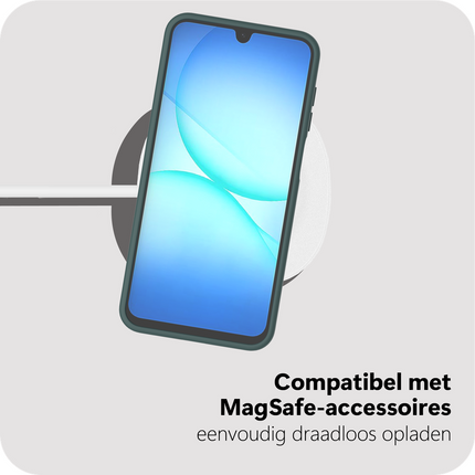 ArmorElite Case - Samsung Galaxy A18 / A17 (4G / 5G) - Compatibel met MagSafe - Military Grade Backcover - Green