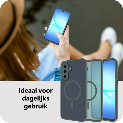ArmorElite Case - Samsung Galaxy A18 / A17 (4G / 5G) - Compatibel met MagSafe - Military Grade Backcover - Green