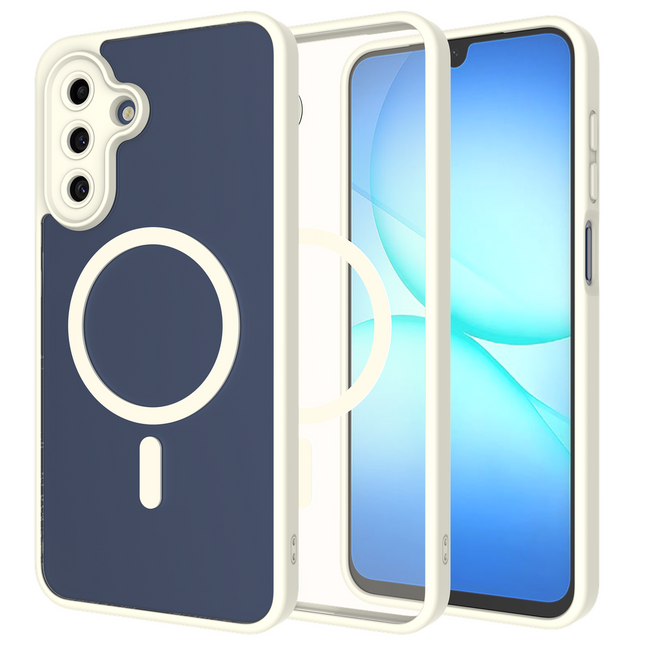 ArmorElite Case - Samsung Galaxy A18 / A17 (4G / 5G) - Compatibel met MagSafe - Military Grade Backcover - Ivory