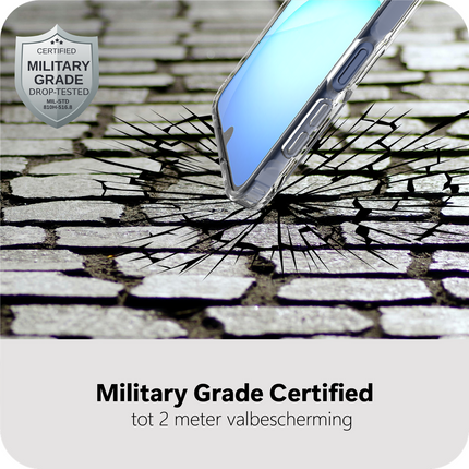 ArmorElite Case - Samsung Galaxy A18 / A17 (4G / 5G) - Compatibel met MagSafe - Military Grade Backcover - Clear