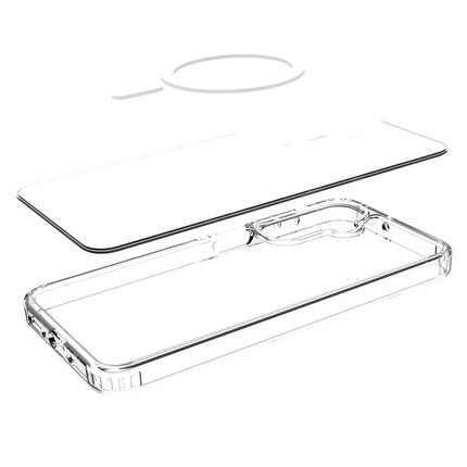 ArmorElite Case - Samsung Galaxy A18 / A17 (4G / 5G) - Compatibel met MagSafe - Military Grade Backcover - Clear