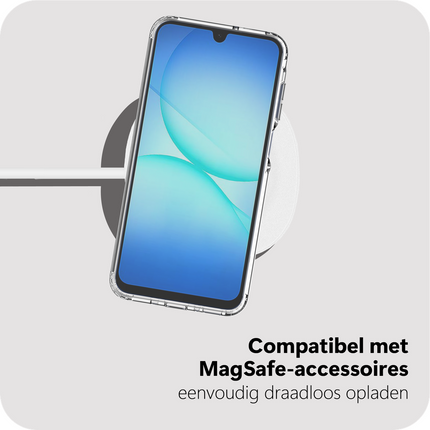 ArmorElite Case - Samsung Galaxy A18 / A17 (4G / 5G) - Compatibel met MagSafe - Military Grade Backcover - Clear