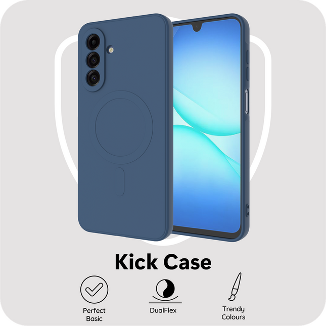Flex Case - Samsung Galaxy A18 / A17 (4G / 5G) - TPU Back Cover - (compatible with MagSafe) - Blue