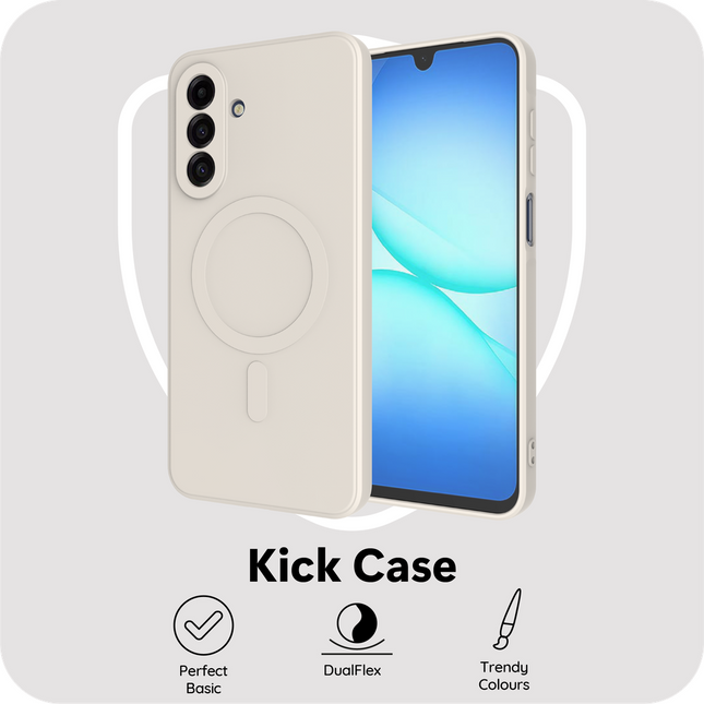 Flex Case - Samsung Galaxy A18 / A17 (4G / 5G) - TPU Back Cover - (compatible with MagSafe) - Ivory