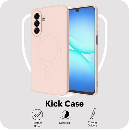 Flex Case - Samsung Galaxy A18 / A17 (4G / 5G) - TPU Back Cover - (compatible with MagSafe) - Light Pink