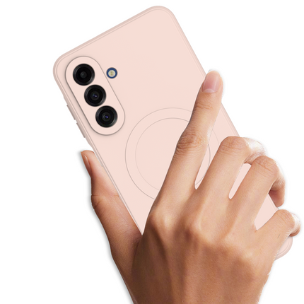 Flex Case - Samsung Galaxy A18 / A17 (4G / 5G) - TPU Back Cover - (compatible with MagSafe) - Light Pink