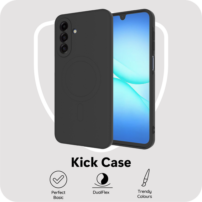 Flex Case - Samsung Galaxy A18 / A17 (4G / 5G) - TPU Back Cover - (compatible with MagSafe) - Black