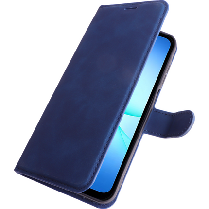 PrimeWallet Case - Samsung Galaxy A18 / A17 (4G / 5G) - PU leather Wallet Case - Blue