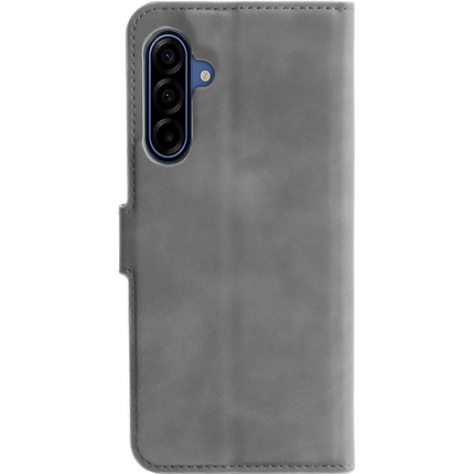 PrimeWallet Case - Samsung Galaxy A18 / A17 (4G / 5G) - PU leather Wallet Case - Grey