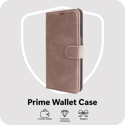 PrimeWallet Case - Samsung Galaxy A18 / A17 (4G / 5G) - PU leather Wallet Case - Pink