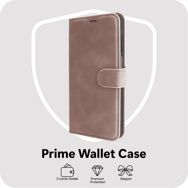 PrimeWallet Case - Samsung Galaxy A18 / A17 (4G / 5G) - PU leather Wallet Case - Pink