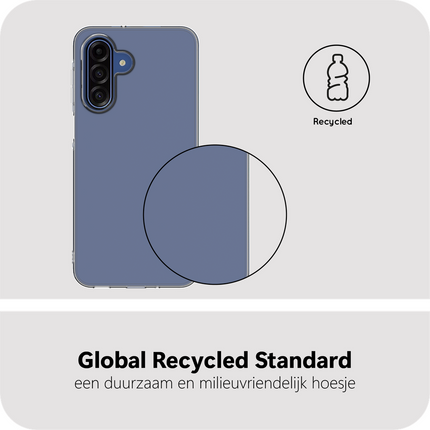 Zero% Case - Samsung Galaxy A18 / A17 (4G / 5G) - Soft TPU Back Cover (GRS Recycled) - Clear