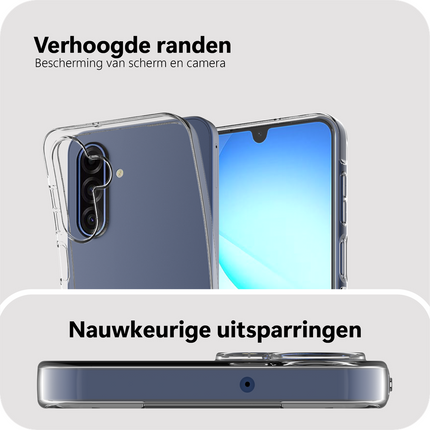 Zero% Case - Samsung Galaxy A18 / A17 (4G / 5G) - Soft TPU Back Cover (GRS Recycled) - Clear