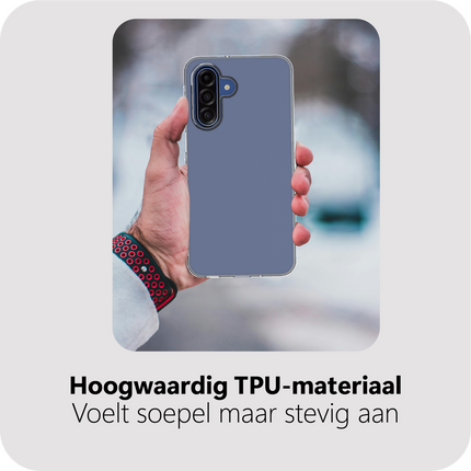 Zero% Case - Samsung Galaxy A18 / A17 (4G / 5G) - Soft TPU Back Cover (GRS Recycled) - Clear