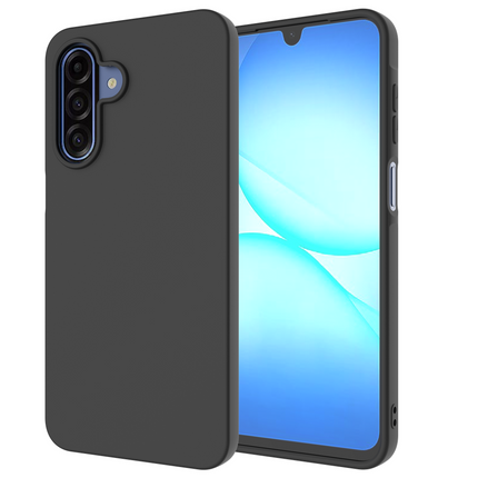 Zero% Case - Samsung Galaxy A18 / A17 (4G / 5G) - Soft TPU Back Cover (GRS Recycled) - Black