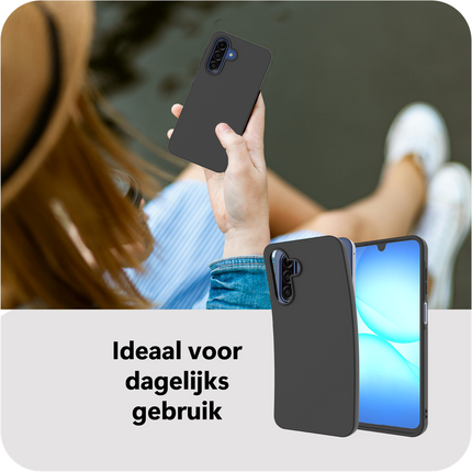 Zero% Case - Samsung Galaxy A18 / A17 (4G / 5G) - Soft TPU Back Cover (GRS Recycled) - Black