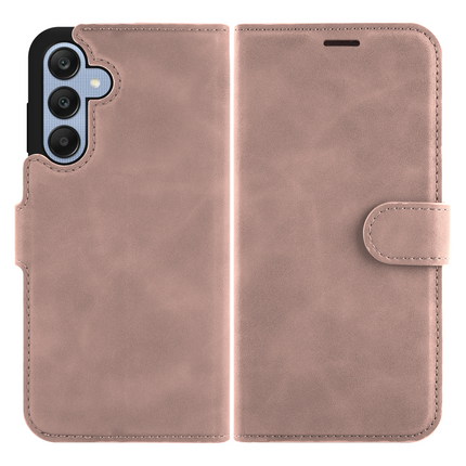 PrimeWallet Case - Samsung Galaxy A25 - PU leather Wallet Case - Pink