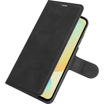 PrimeWallet Case - Samsung Galaxy A26 - PU leather Wallet Case - Black