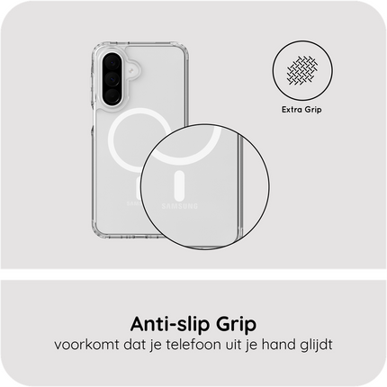 ArmorElite Case - Samsung Galaxy A27 - Military Grade Back Cover - (compatible with MagSafe) - Clear