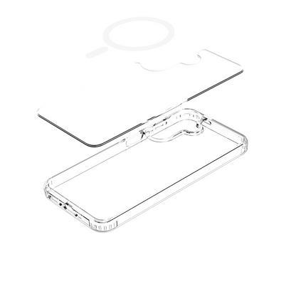 ArmorElite Case - Samsung Galaxy A27 - Military Grade Back Cover - (compatible with MagSafe) - Clear