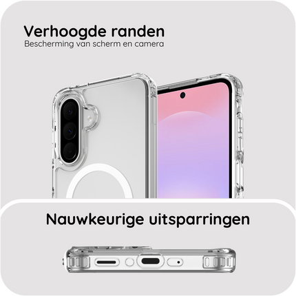 ArmorElite Case - Samsung Galaxy A27 - Military Grade Back Cover - (compatible with MagSafe) - Clear