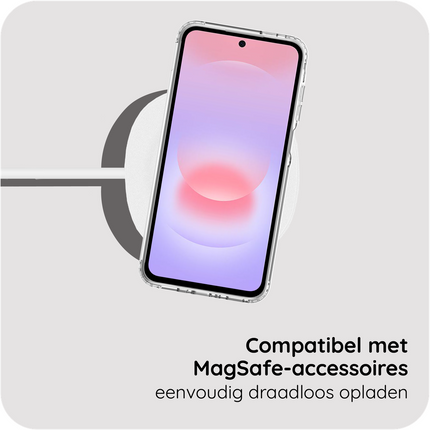 ArmorElite Case - Samsung Galaxy A27 - Military Grade Back Cover - (compatible with MagSafe) - Clear