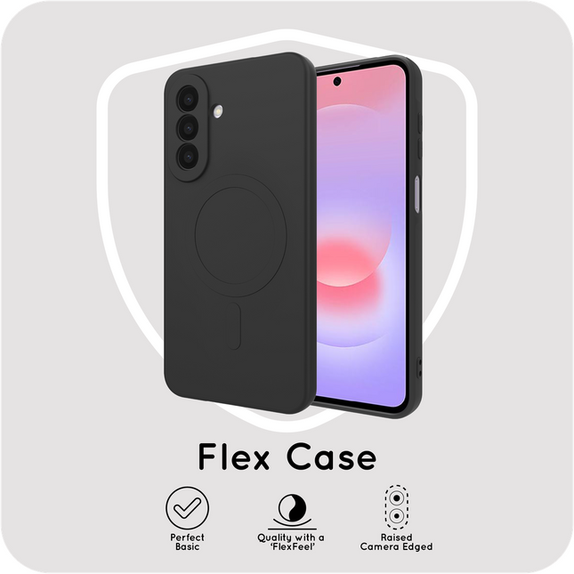 Flex Case - Samsung Galaxy A27 - TPU Back Cover - (compatible with MagSafe) - Black