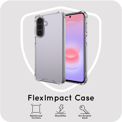 FlexImpact Case - Samsung Galaxy A27 - Reinforced TPU Back Cover - Clear