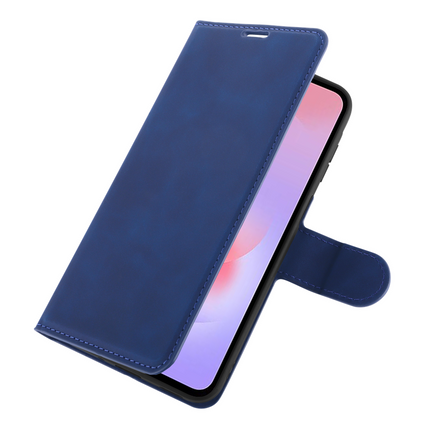 PrimeWallet Case - Samsung Galaxy A27 - PU leather Wallet Case - Blue