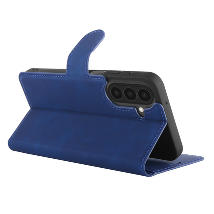PrimeWallet Case - Samsung Galaxy A27 - PU leather Wallet Case - Blue