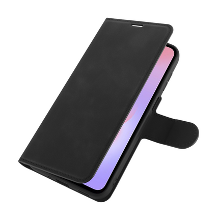 PrimeWallet Case - Samsung Galaxy A27 - PU leather Wallet Case - Black