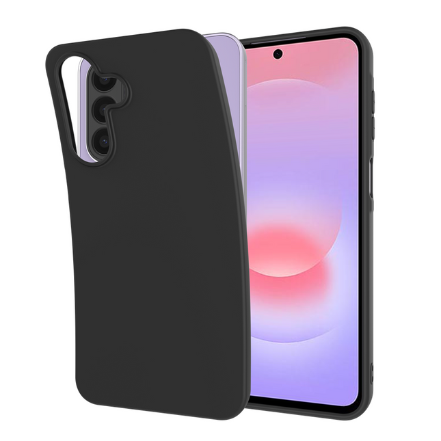 Zero% Case - Samsung Galaxy A27 - Soft TPU Back Cover (GRS Recycled) - Black