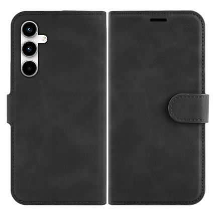 PrimeWallet Case - Samsung Galaxy A35 - PU leather Wallet Case - Black