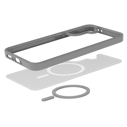 ArmorElite Case - Samsung Galaxy A36 / A56 - Military Grade Back Cover - (compatible with MagSafe) - Grey