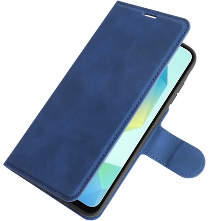 PrimeWallet Case - Samsung Galaxy A36 / A56 - PU leather Wallet Case - Blue