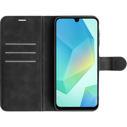 PrimeWallet Case - Samsung Galaxy A36 / A56 - PU leather Wallet Case - Black