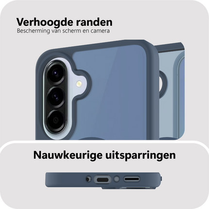 ArmorElite Case - Samsung Galaxy A37 - Military Grade Back Cover - (compatible with MagSafe) - Blue