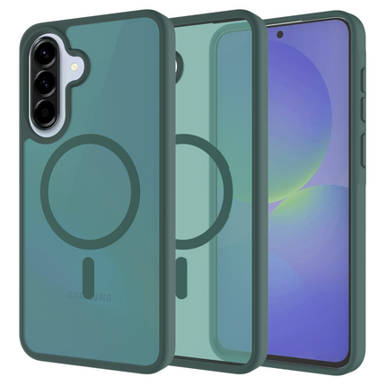 ArmorElite Case - Samsung Galaxy A37 - Military Grade Back Cover - (compatible with MagSafe) - Green
