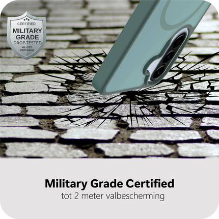 ArmorElite Case - Samsung Galaxy A37 - Military Grade Back Cover - (compatible with MagSafe) - Green