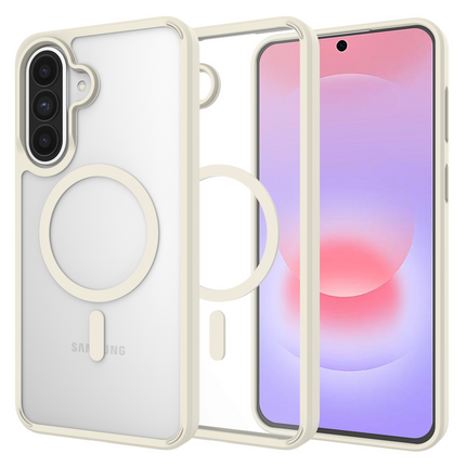 ArmorElite Case - Samsung Galaxy A37 - Military Grade Back Cover - (compatible with MagSafe) - Ivory