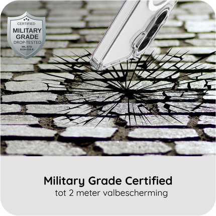 ArmorElite Case - Samsung Galaxy A37 - Military Grade Back Cover - (compatible with MagSafe) - Clear