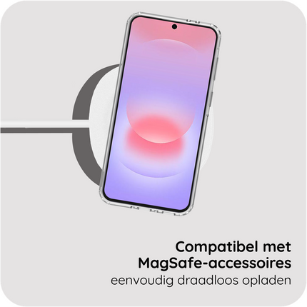 ArmorElite Case - Samsung Galaxy A37 - Military Grade Back Cover - (compatible with MagSafe) - Clear