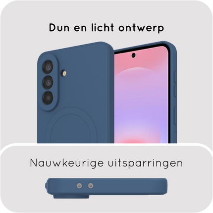 Flex Case - Samsung Galaxy A37 - TPU Back Cover - (compatible with MagSafe) - Blue